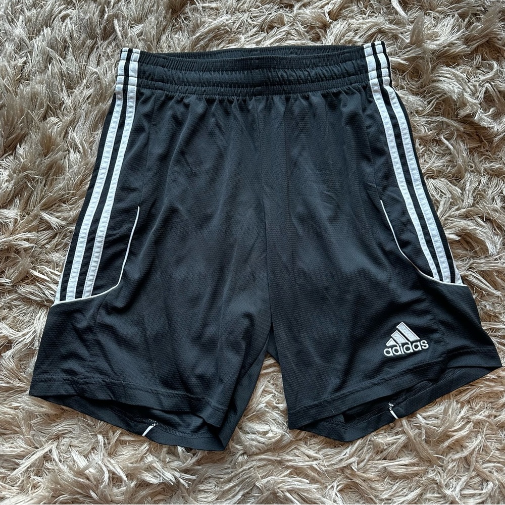 Men’s Black Adidas Athletic Shorts